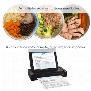 Abonnement: des recettes sur mesure à télécharger ou imprimer